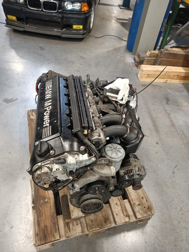 BMW S50b30 Motor incl ECU, Auto-onderdelen, Motor en Toebehoren, Ophalen, Gebruikt, BMW