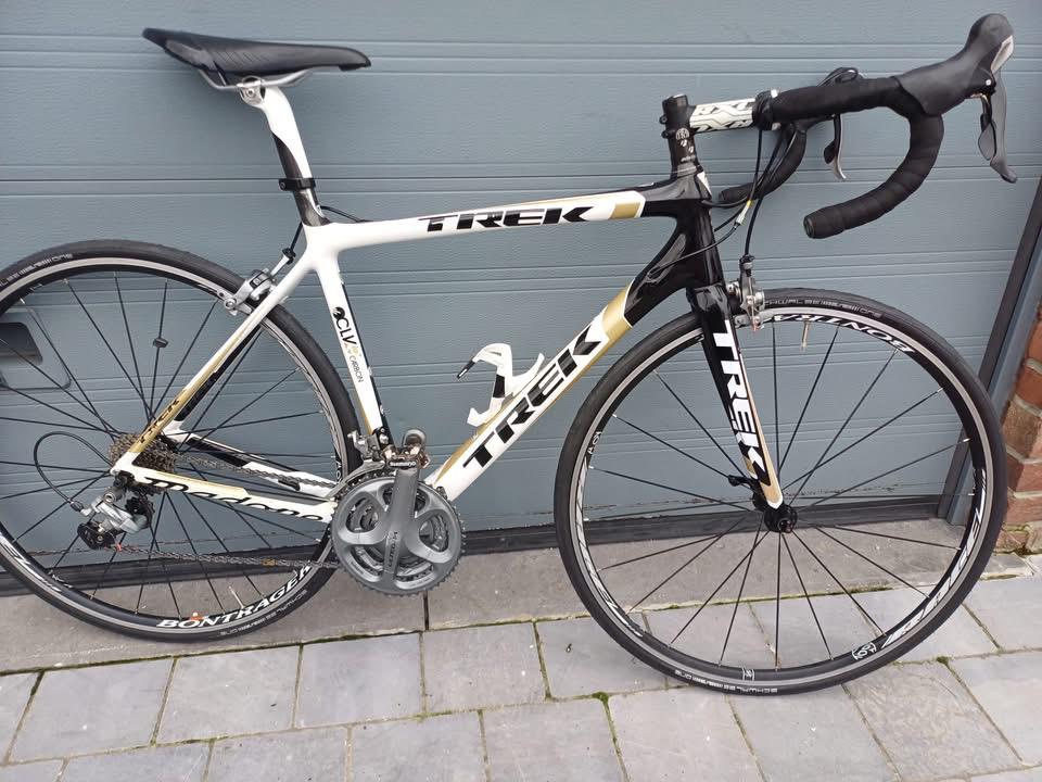 Trek-fiets, Fietsen en Brommers, Fietsen | Racefietsen, Ophalen, Gebruikt, Carbon