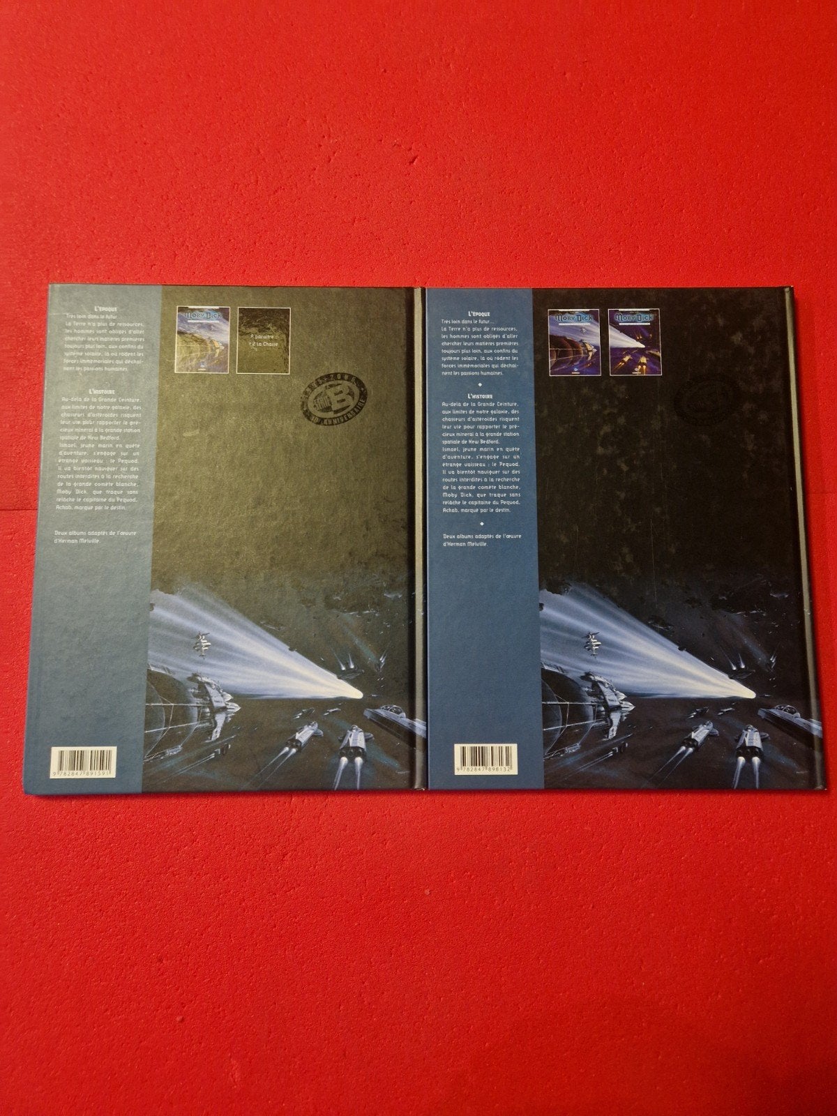 lot de 2 bd moby dick 1 et 2,EO (intégrale de la série), Livres, BD, Enlèvement ou Envoi