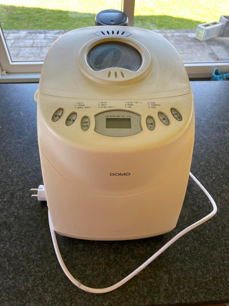 Broodbakmachine domo, Ophalen, Zo goed als nieuw