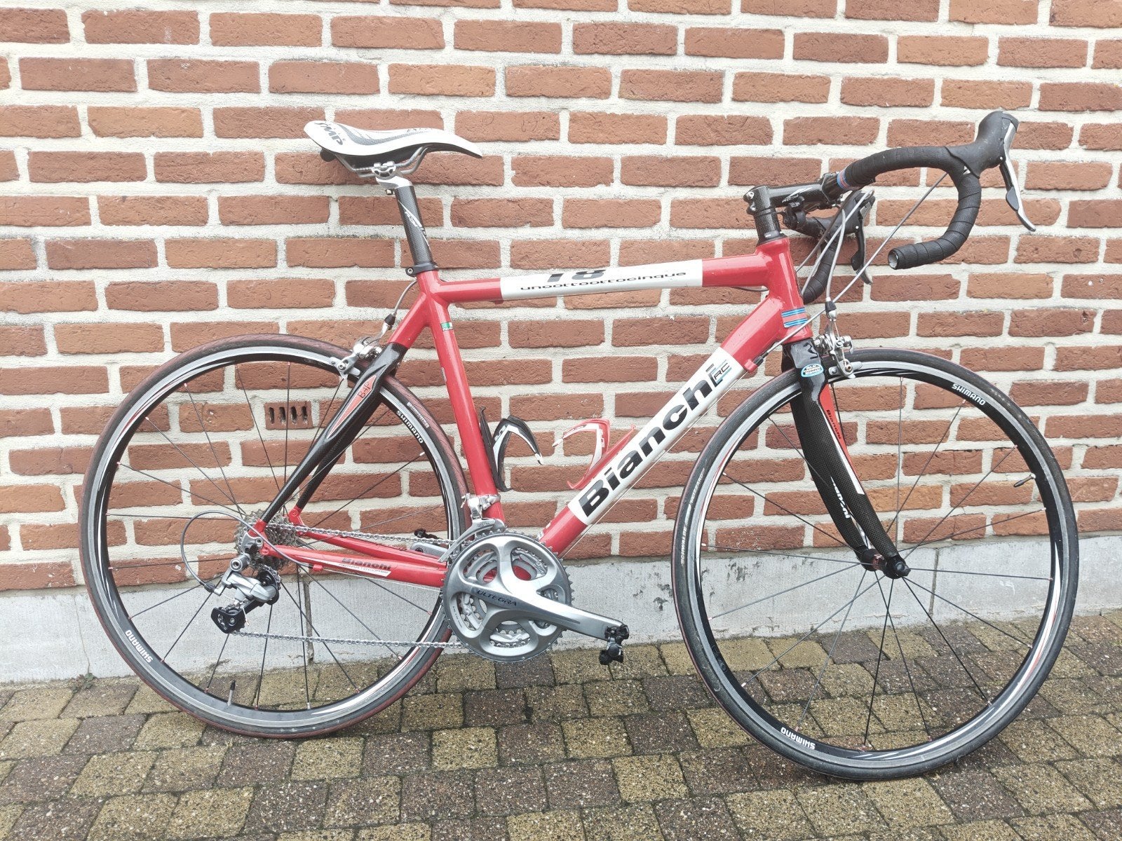 Bianchi racefiets 10 speed Ultegra, Ophalen