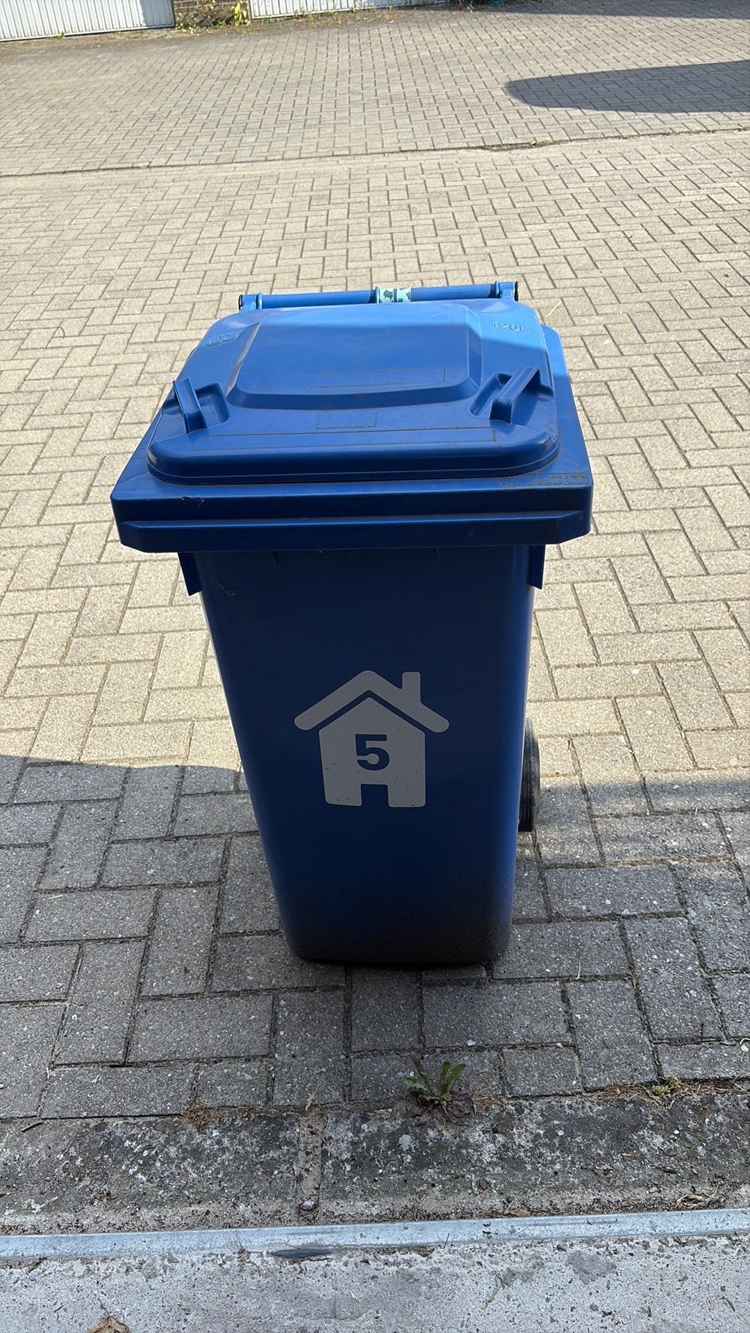 Papier container, Doe-het-zelf en Bouw, Containers, Ophalen