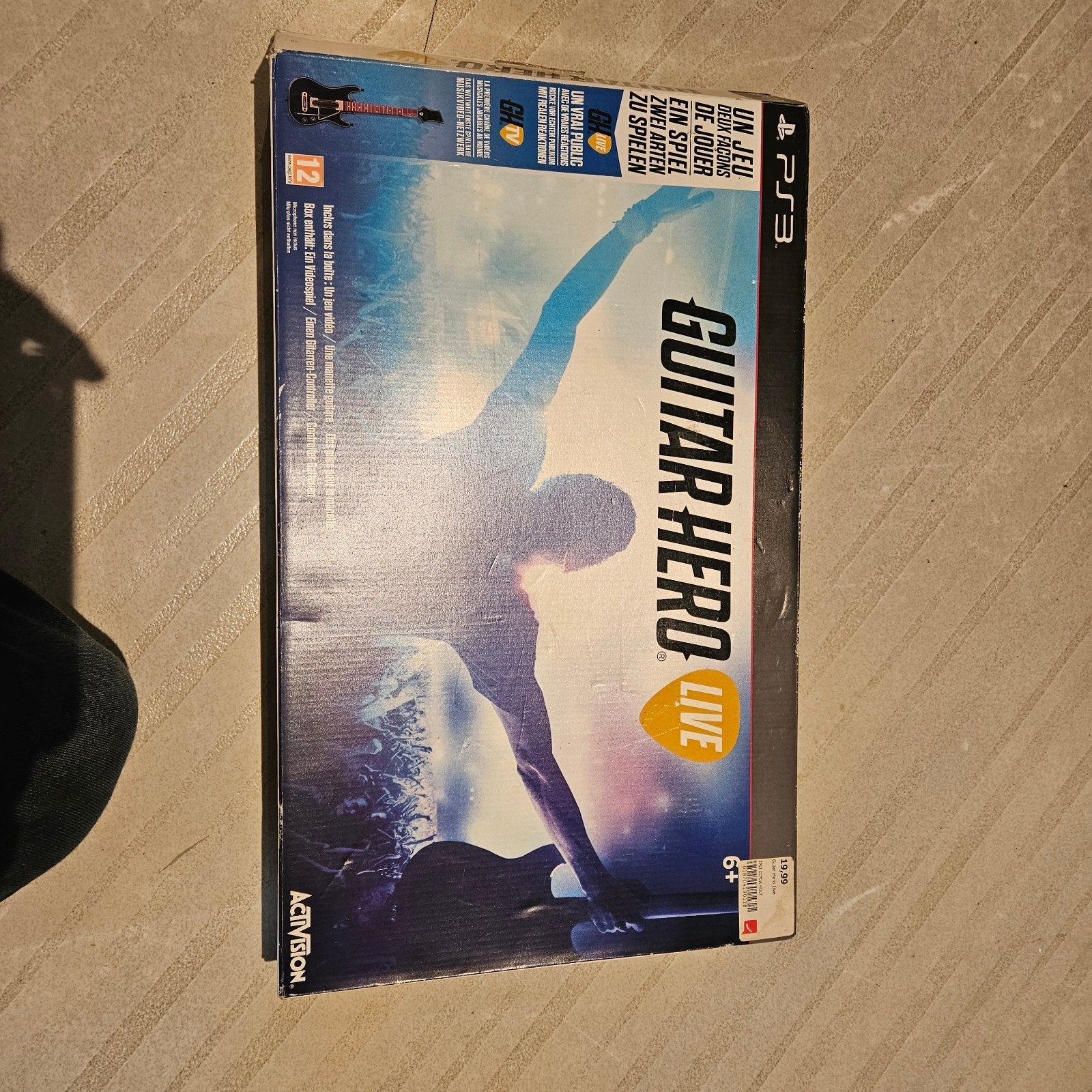 Hero Live ps3 gitaar, 2 spelers, Ophalen of Verzenden, Zo goed als nieuw, Muziek