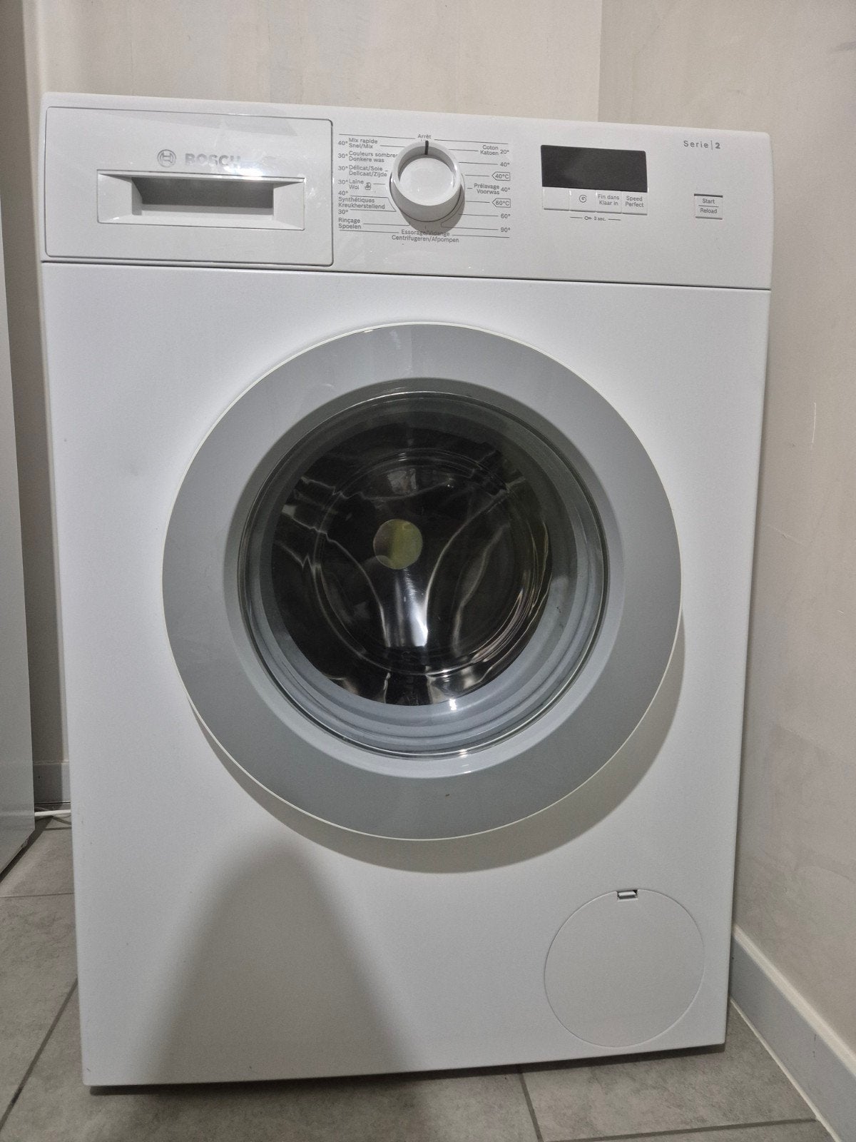 GRATIS Bosch wasmachine, Elektronische apparatuur, Wasmachines, Ophalen, Gebruikt, Handwasprogramma, Voorlader