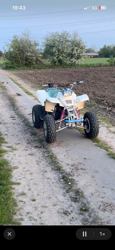 Vastgelopen yamaha blaster, Motoren