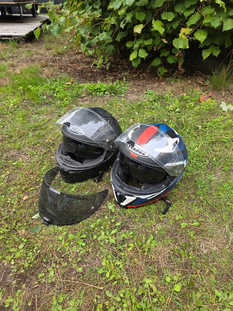 2 HJC I70 helmen XL, Motoren, Ophalen, Dames, Integraalhelm, Tweedehands