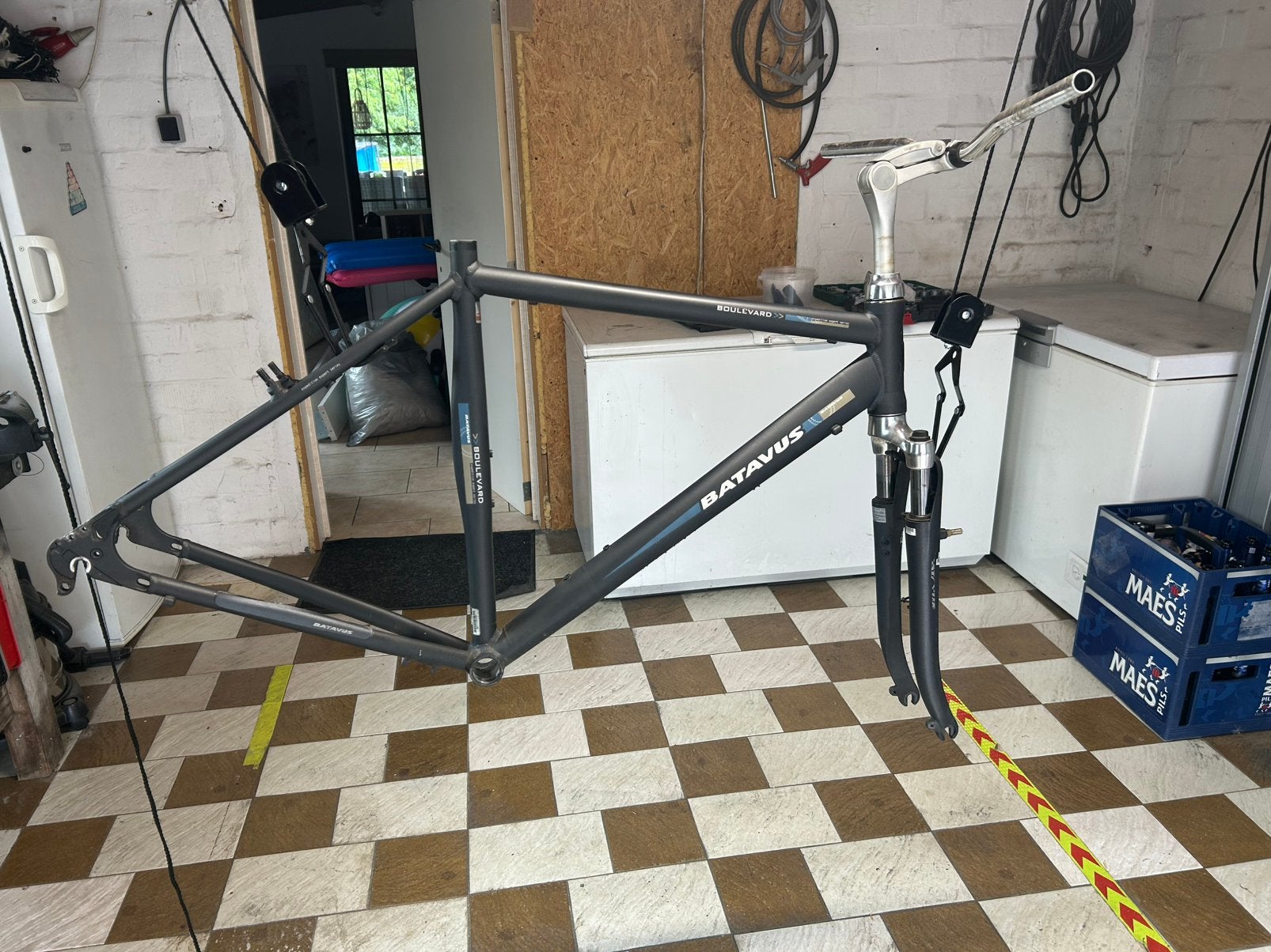 Aluminium batavus kader 28inch, Fietsen en Brommers, Ophalen, Zo goed als nieuw