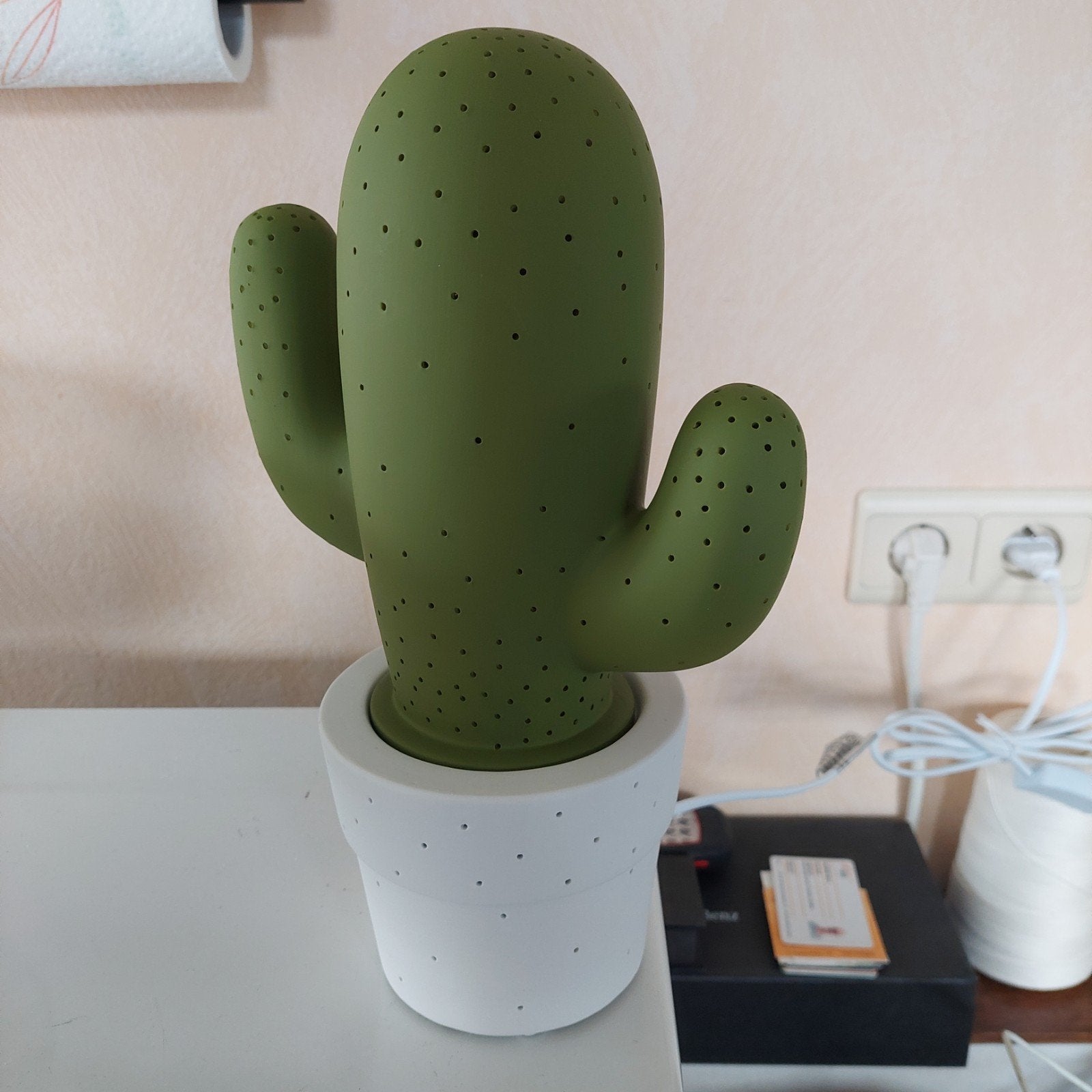 sfeerlamp cactus merk lucide, Groen, E14 (klein), Ophalen of Verzenden, Sfeerlamp
