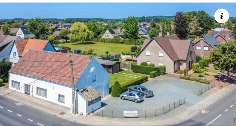 Huis grond parking te koop Ternat