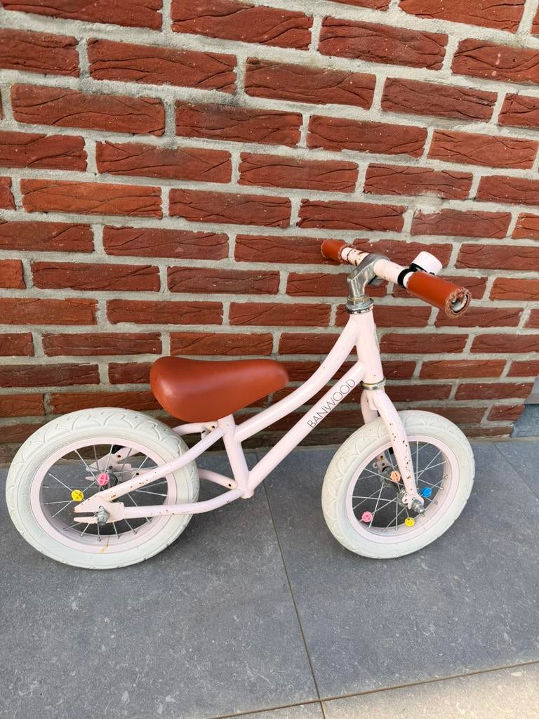 Loopfiets banwood, Fietsen en Brommers, Ophalen, Gebruikt, Banwood