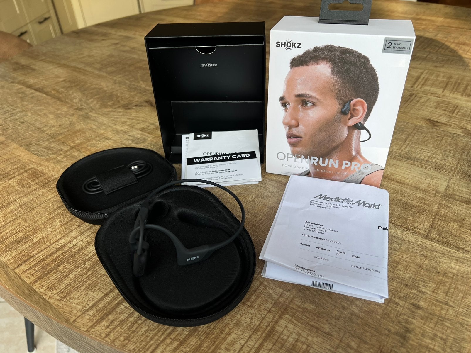 SHOKZ Open Run PRO, Ophalen, Zo goed als nieuw, Overige merken