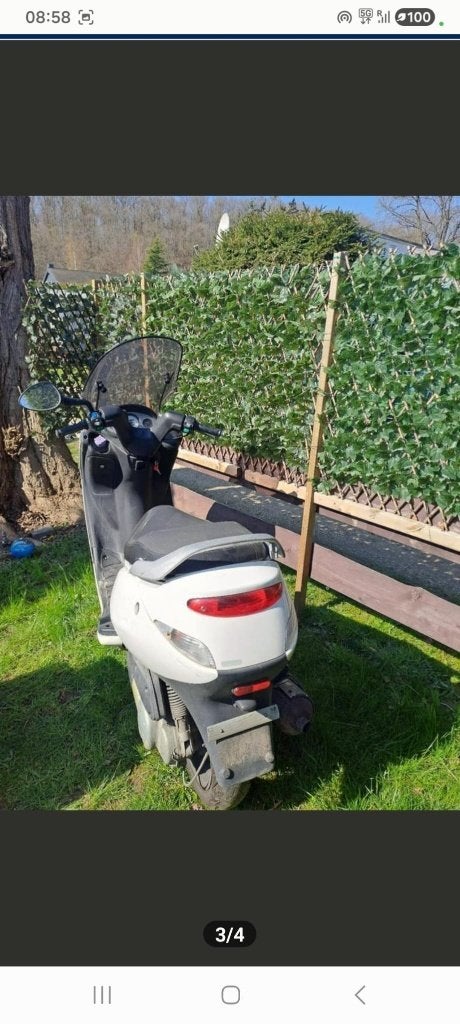 Scooter 125 Peugeot elyseo, Vélos & Vélomoteurs, Autres modèles, 125 cm³, Enlèvement, Utilisé