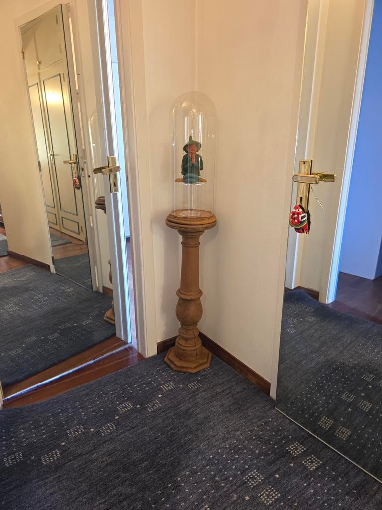 Colonne, sellette, piédestal  + cloche, Maison & Meubles, Enlèvement