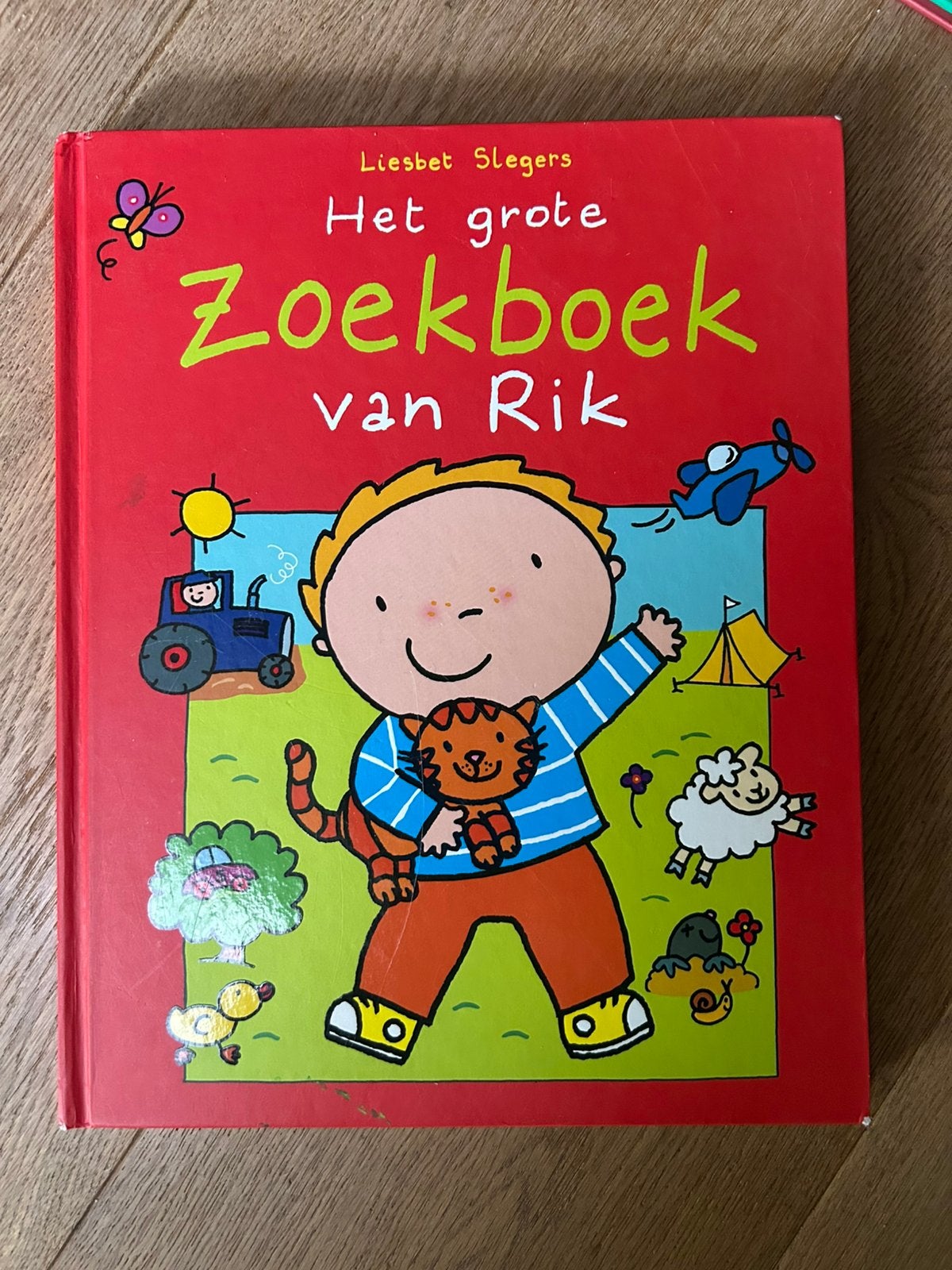 Liesbet Slegers - Het grote zoekboek van Rik, Ophalen of Verzenden, Liesbet Slegers