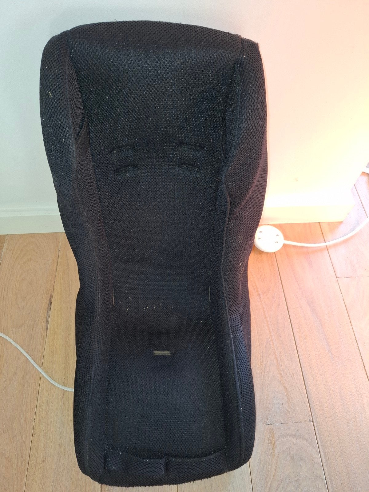 Babyschaal voor bakfiets/fietskar, Ophalen