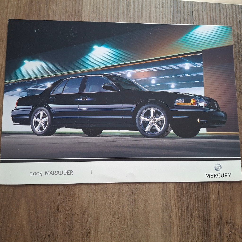 2004  FORD  MERCURY  MARAUDER, Boeken, Auto's | Folders en Tijdschriften, Ophalen of Verzenden, Nieuw, Ford