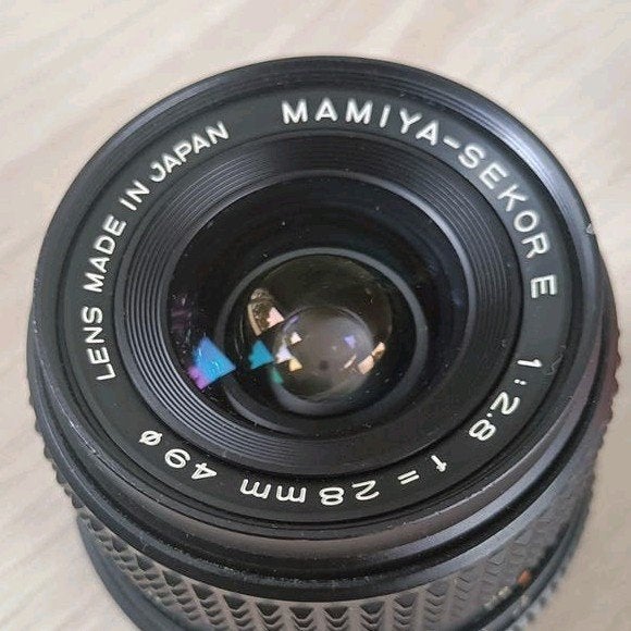 Objectif grand angle Mamiya-Sekor E 28 mm f/2,8., Enlèvement ou Envoi, Objectif grand angle, 28 mm