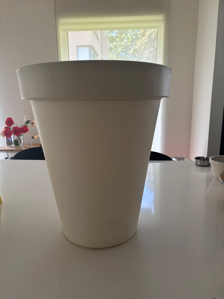 Bloempot, Kunststof, Zo goed als nieuw, Balkon, Overige vormen