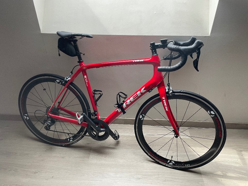 Trek Emonda – Carbon (OCLV) – Ultegra - Bontrager wielen, Gebruikt, Carbon, 57 tot 61 cm, Meer dan 20 versnellingen