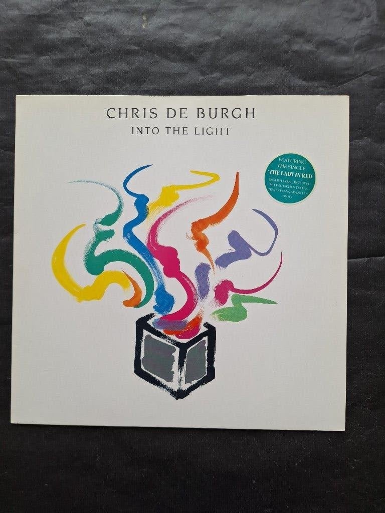CHRIS DE BURGH "Into The Light" poprock LP (1986) Topstaat!, LP, Ophalen of Verzenden, Zo goed als nieuw, Inclusief binnenhoes