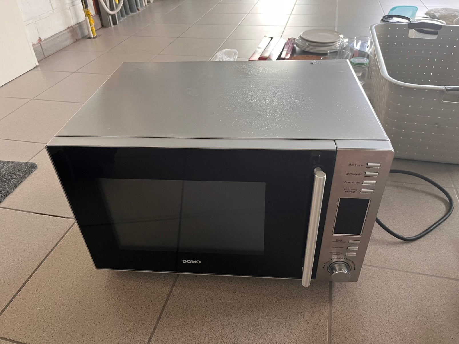 DOMO DO2330CG Microgolf- en Combi-oven, Enlèvement, Utilisé, 45 à 60 cm, Plaque tournante
