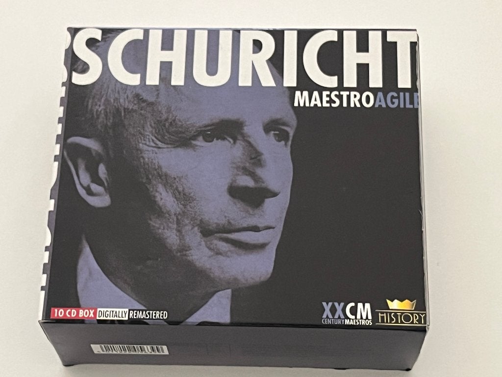 Schuricht: Maestro Agile (10-CD Box Set), Enlèvement ou Envoi, Utilisé, Autres compositeurs