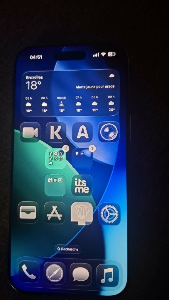 Echange iPhone AIR contre iPhone 16 Pro ou Pro Max, Telecommunicatie, Mobiele telefoons | Apple iPhone, Nieuw, Zonder simlock