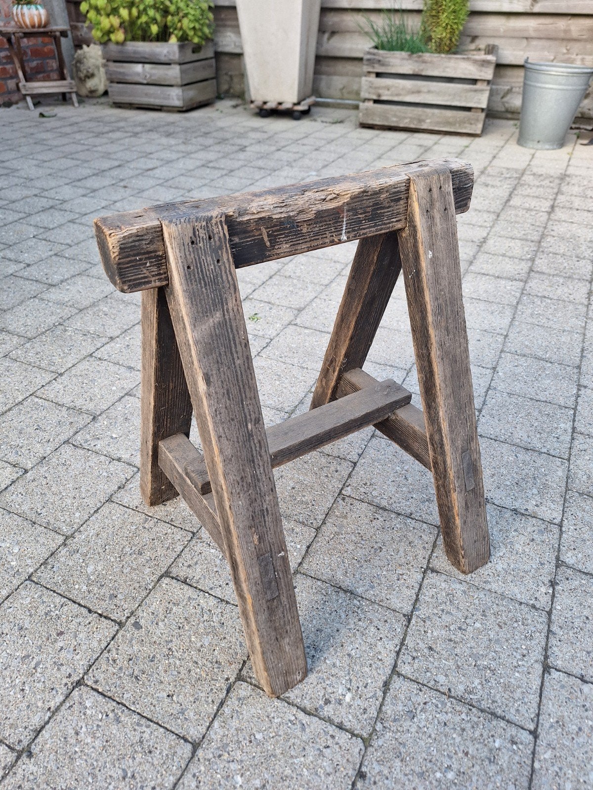 Vintage Pitch Pine mini schraagjes, Enlèvement
