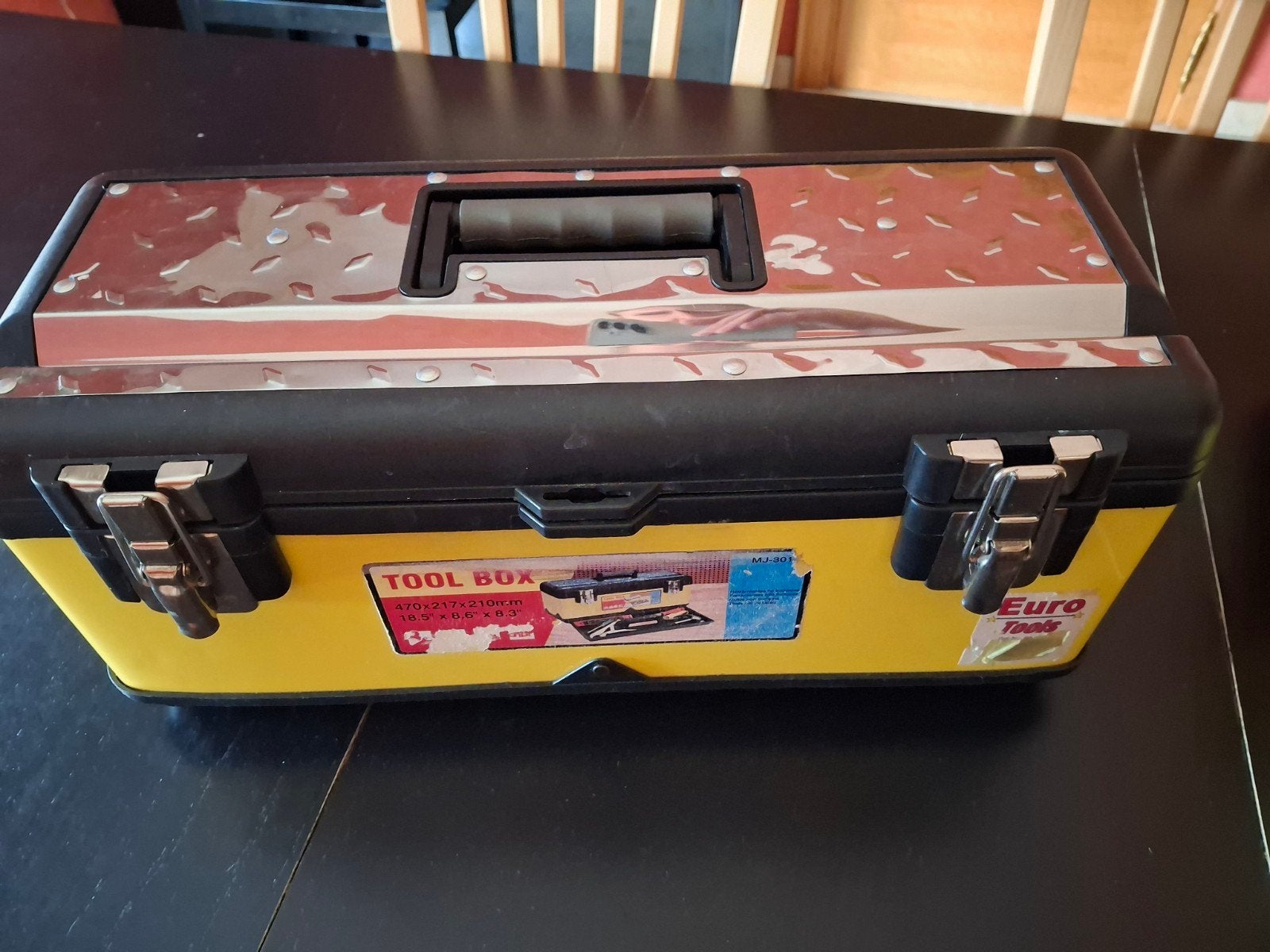 2 identieke gereedschapskoffers, Doe-het-zelf en Bouw, Gereedschapskisten, Ophalen