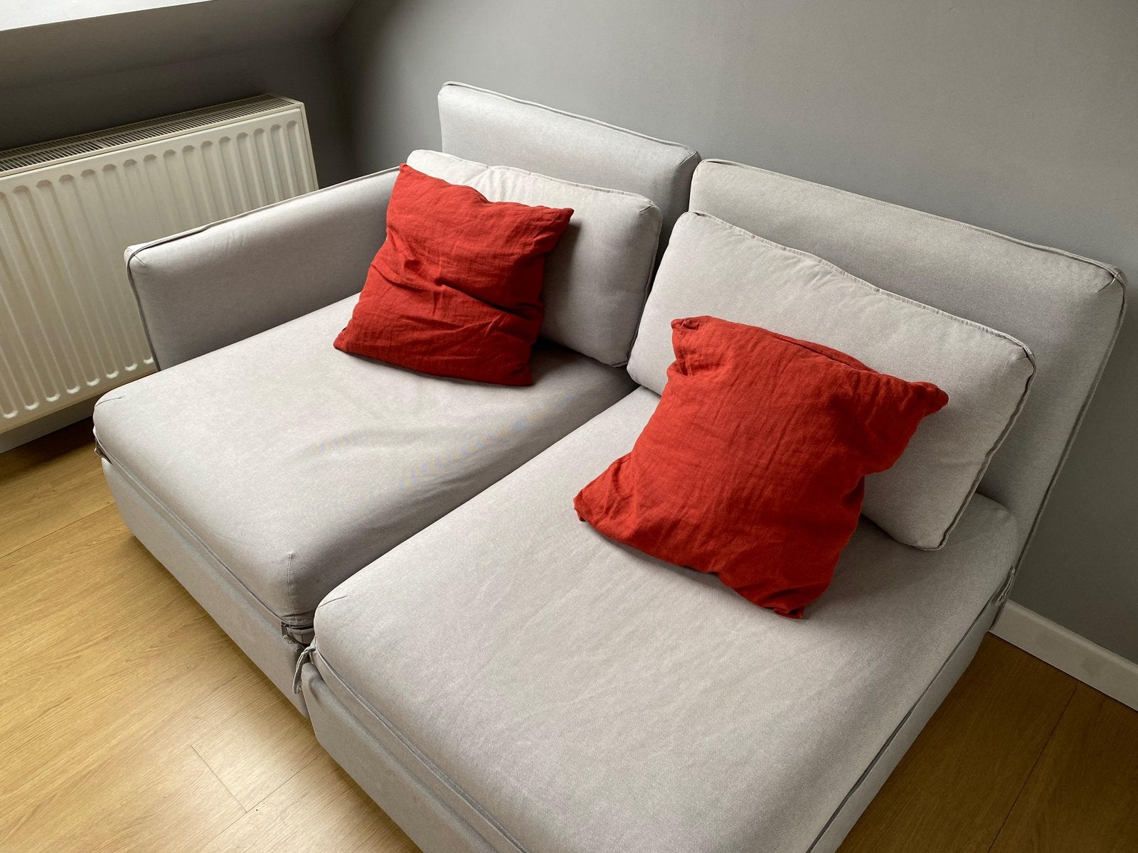 IKEA VALLENTUNA slaapzetel / slaapbank – 160  200 cm – €175, Maison & Meubles, Enlèvement, Comme neuf, 200 cm