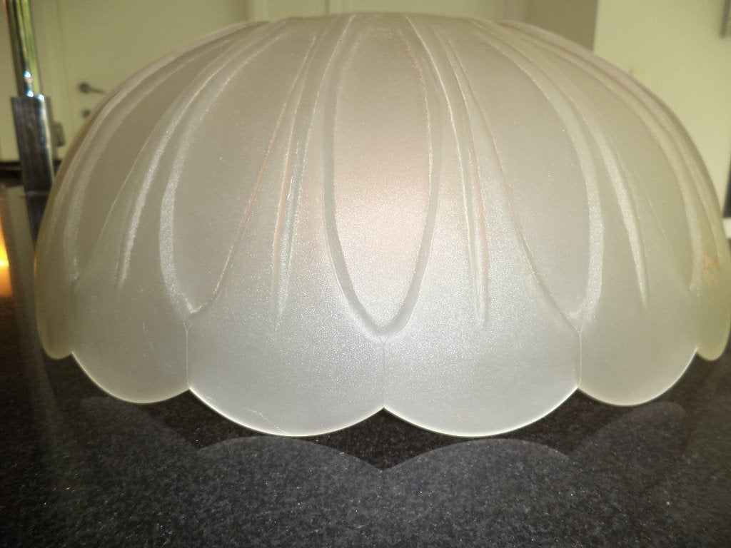 art deco lampshade glaspasta groot formaat voor lamp luster, Ophalen