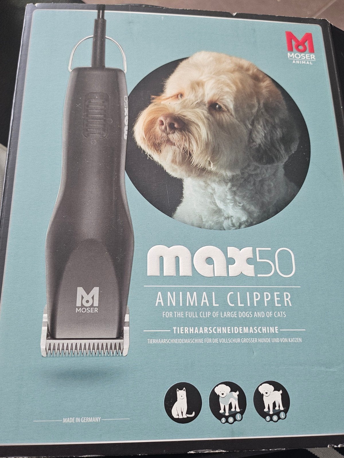 trimmer tondeuse doodles, Dieren en Toebehoren, Moser, Ophalen, Zo goed als nieuw, Tondeuse