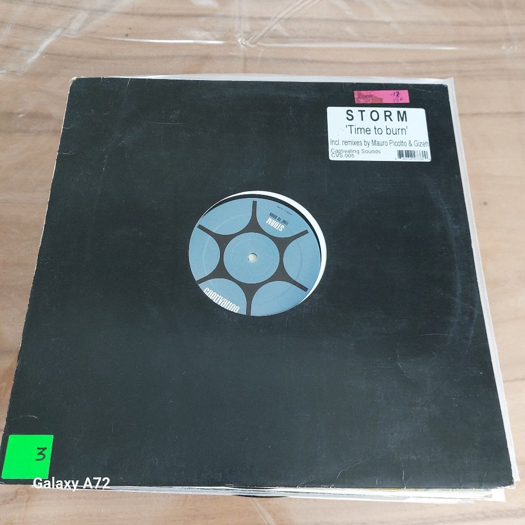 storm time to burn 12 inch maxi, Gebruikt, Trance, Ophalen of Verzenden, 12 inch