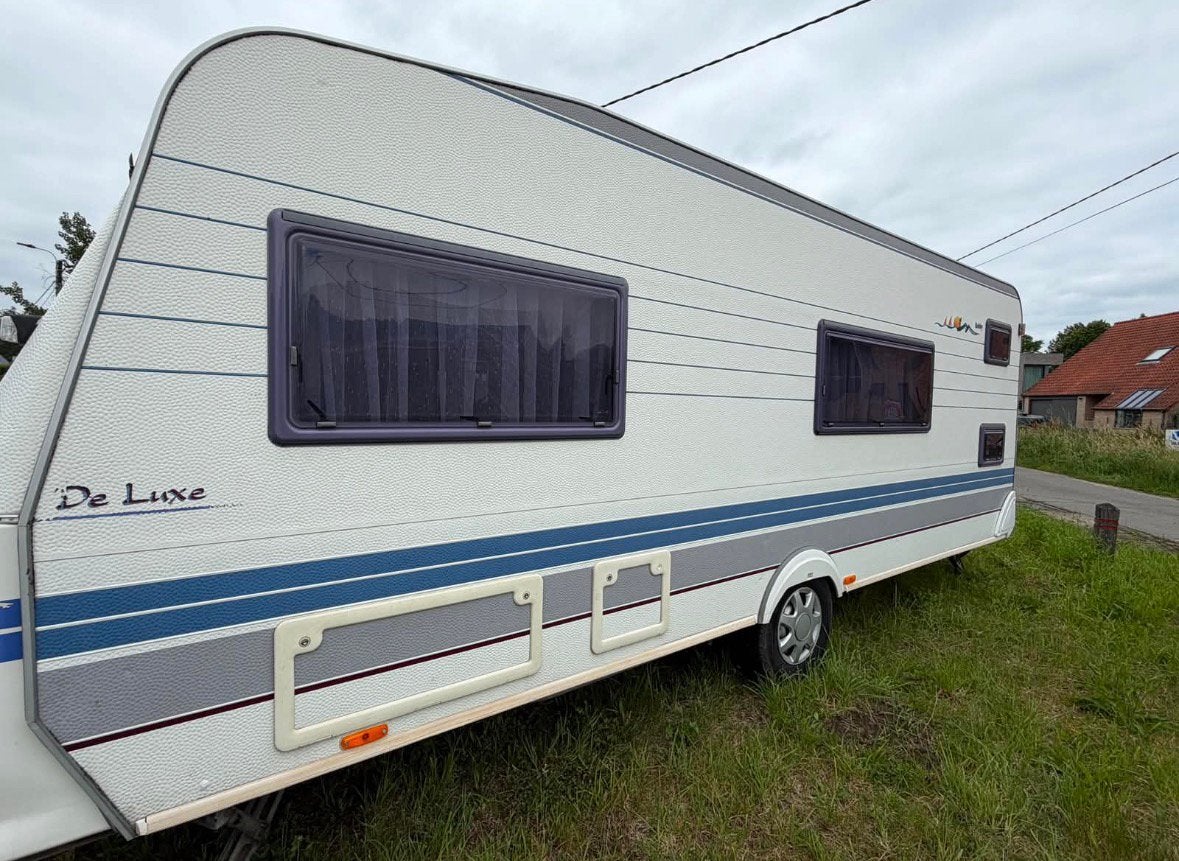 Caravan Hobby De Luxe, Rondzit, Hobby, Dwarsbed, Particulier