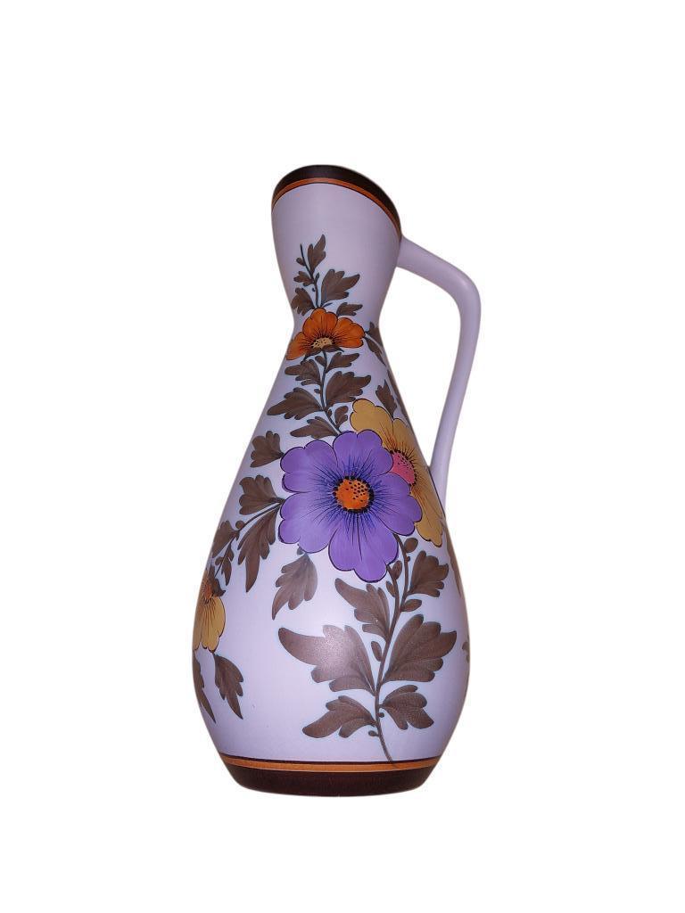 Vintage Flora Gouda Vaas “Marion B” – Perfecte staat (40 cm), Antiquités & Art, Antiquités | Vases, Enlèvement