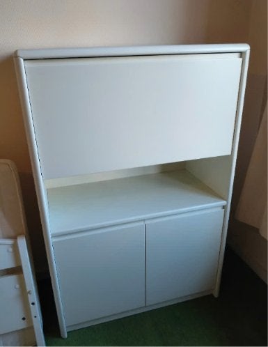 Witte (bar)kast, Huis en Inrichting, Ophalen, Gebruikt