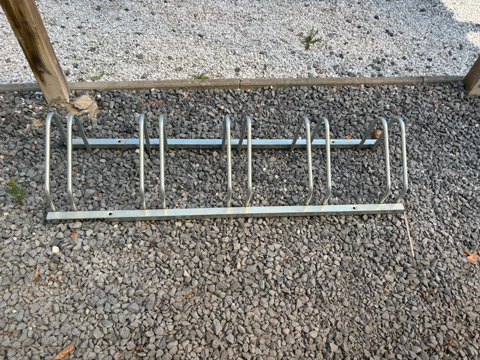 Fietsenrek voor 5 fietsen, Ophalen, Zo goed als nieuw