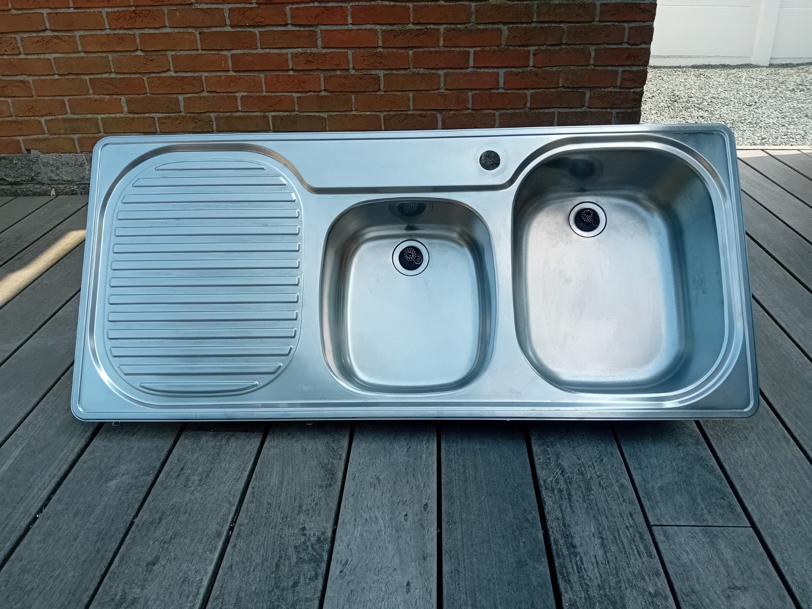 Évier Franke, en inox, pour cuisine, Enlèvement