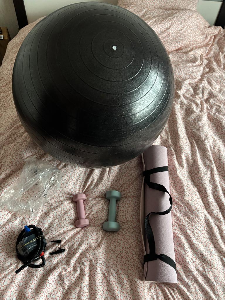 Fitnessmateriaal, Sport en Fitness, Fitnessmaterialen, Ophalen, Nieuw, Benen, Fitnessbal