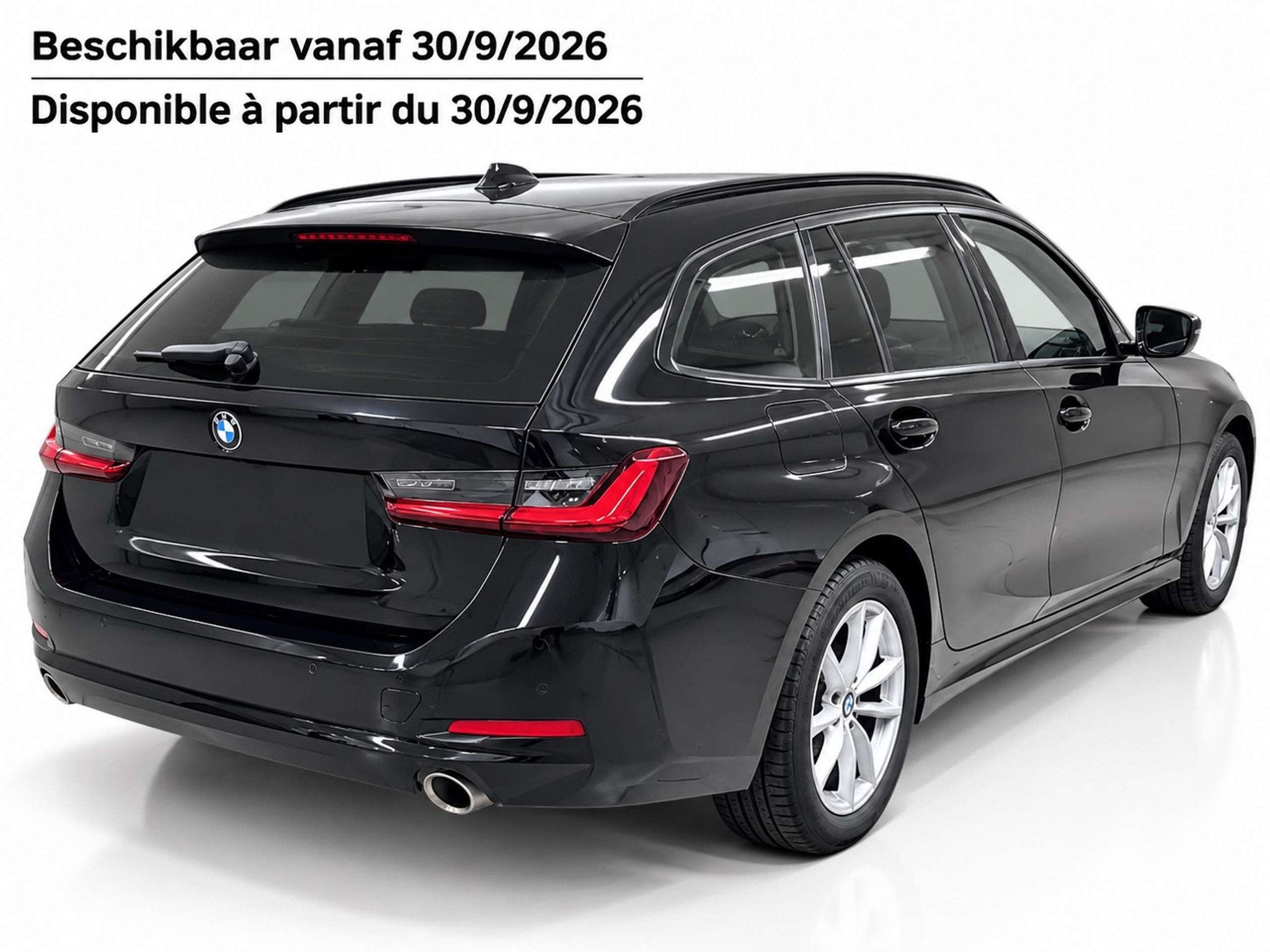 BMW 318 iA Automaat Benzine Facelift Garantie, Autos, Achat, Euro 6, Carnet d'entretien, Noir