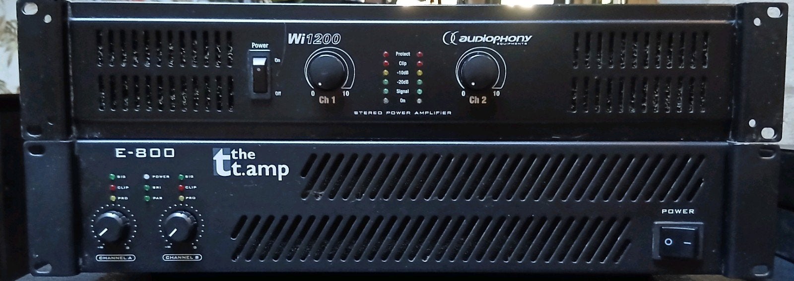 Audiophony WI1200 versterker, Enlèvement