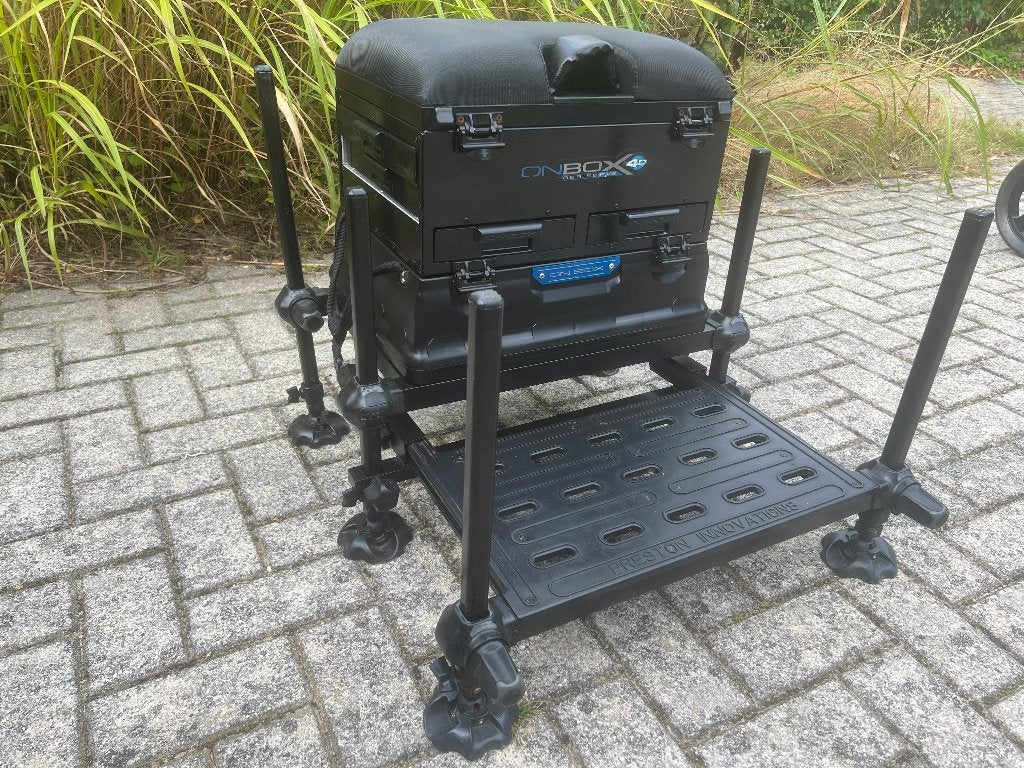 Preston Innovation Onbox + transporter, Sports nautiques & Bateaux, Pêche à la ligne | Général, Enlèvement ou Envoi, Utilisé