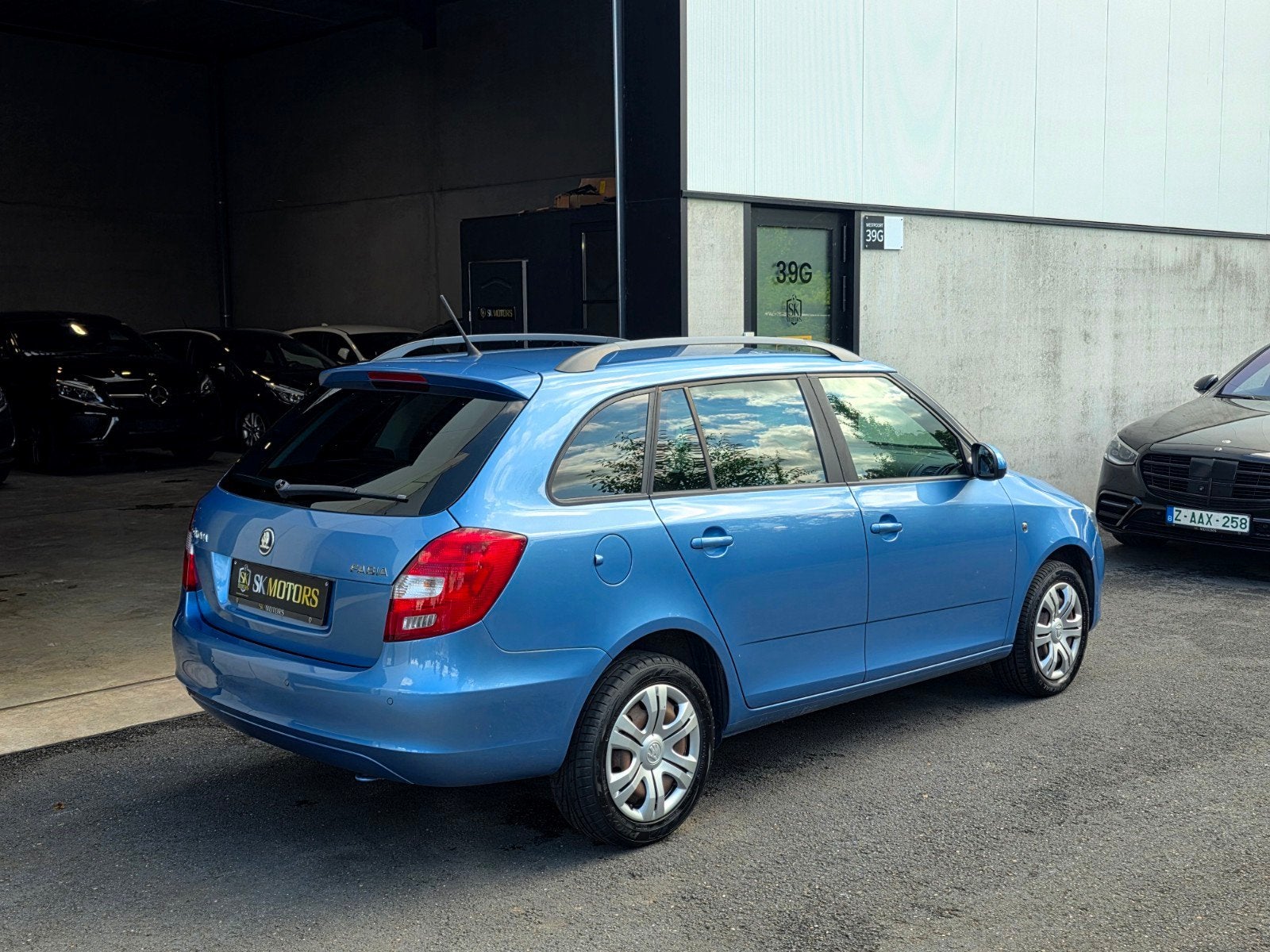 Fabia 1.2TSI DSG Automaat 105PK 85.000KM LEZ  Airco Garanti, Euro 6, 4 cilinders, Blauw, https://public.car-pass.be/vhr/7f054200-36b2-427f-9e05-30afc7c489ba