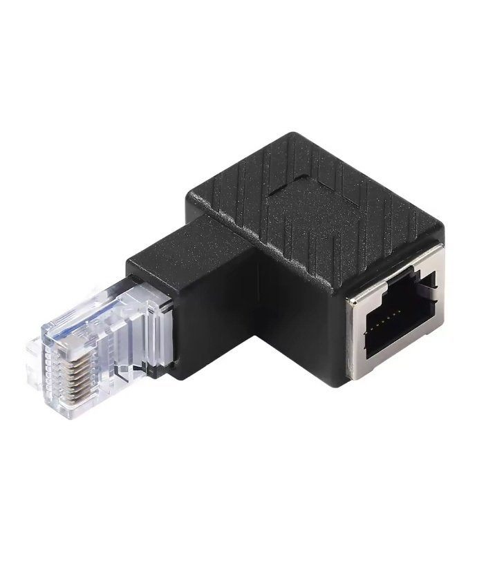 Convertisseur RJ45 à 90 degrés, câble réseau Ethernet, Informatique & Logiciels, Pc & Câble réseau, Enlèvement ou Envoi, Neuf