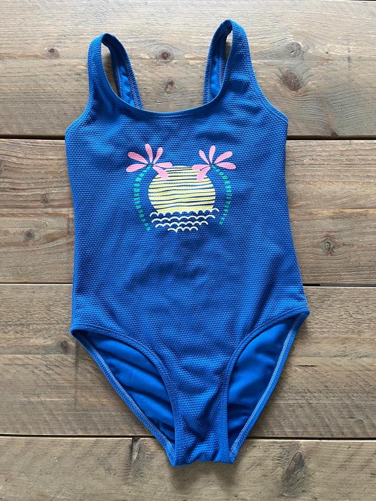 HEMA, badpak maat 128 ( - 134), Kinderen en Baby's, Kinderkleding | Kinder-zwemkleding, Meisje, Badpak, Zo goed als nieuw, Hema