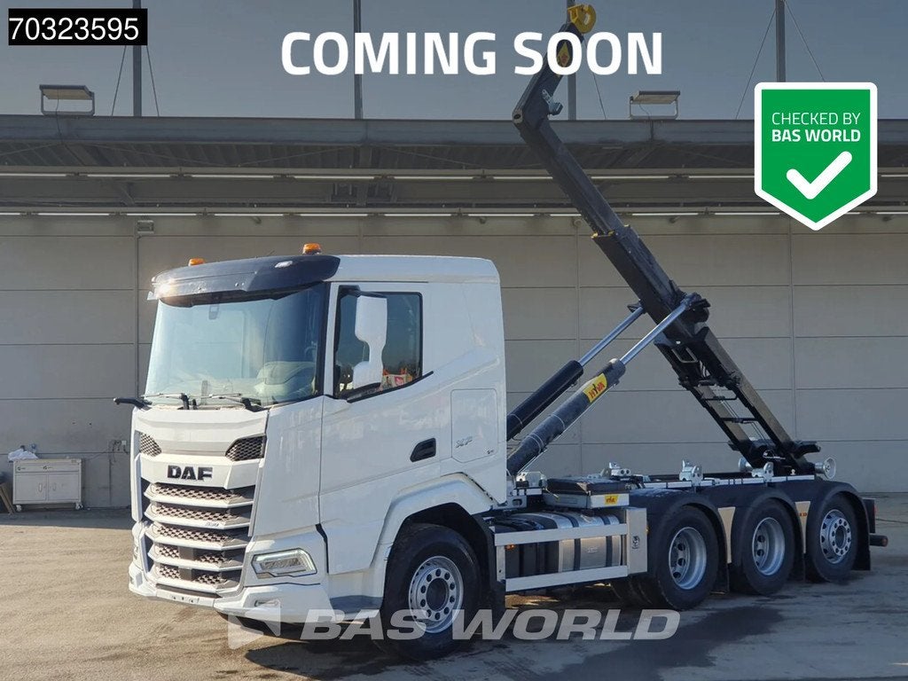 DAF NXF530 8X4 COMING SOON! NEW HYVA 30-60-S Lift+Lenkachse, Autos, Camions, Entreprise, Achat, Caméra de recul, Air conditionné
