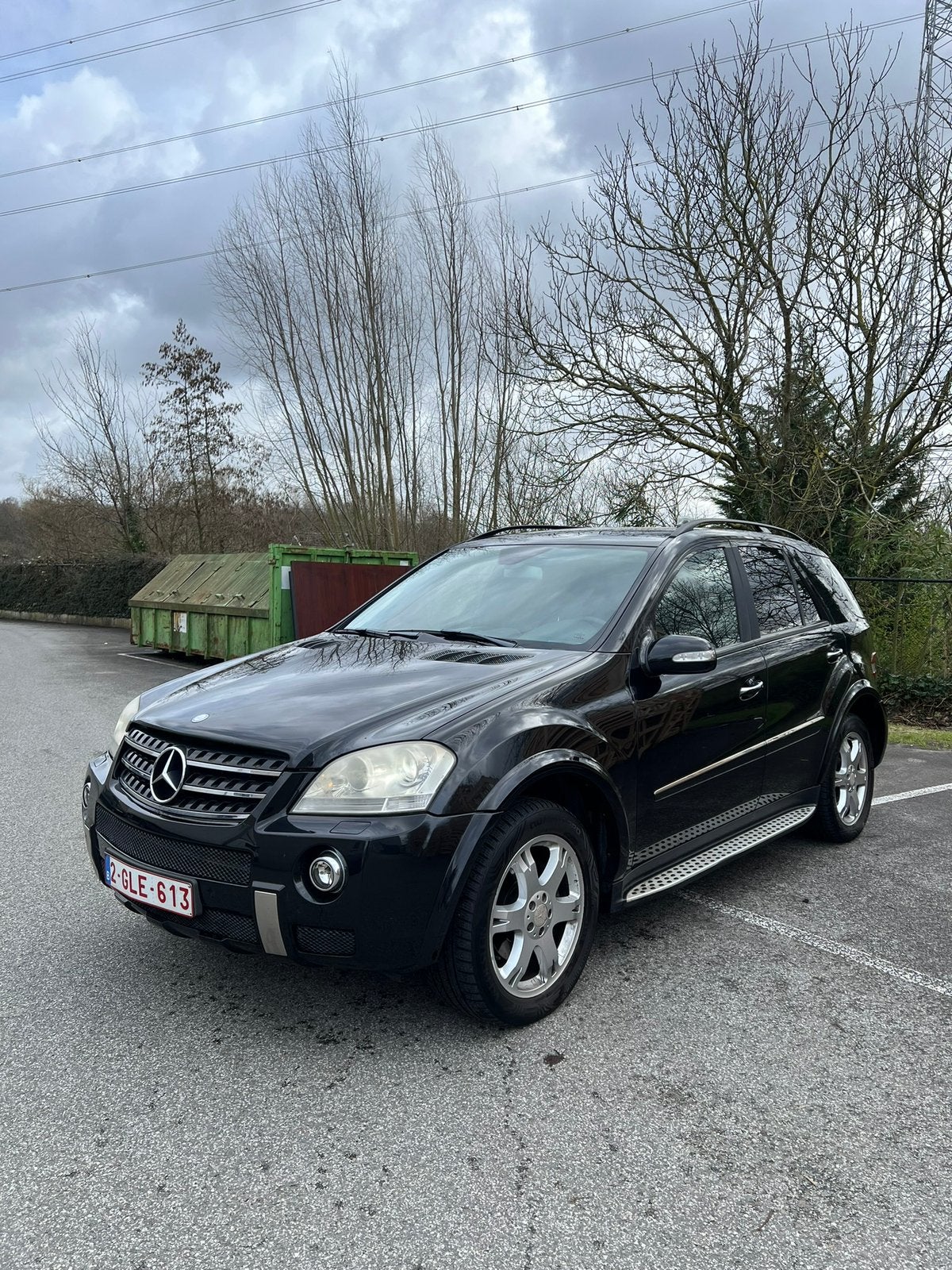 Mercedes ML280 4 Matic Lichte Vracht 3500kg trek, Auto's, Mercedes-Benz, Automaat, Zwart, Blauw, 2987 cc
