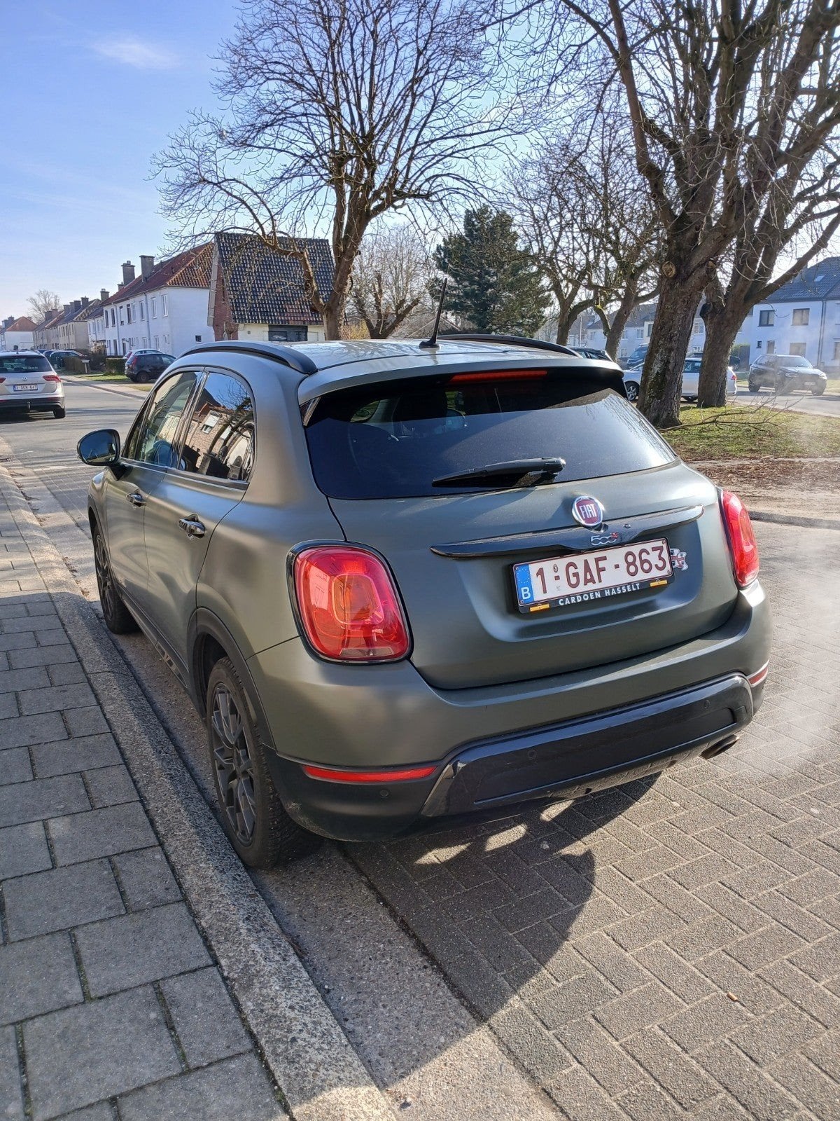 fiat 500x benzine cross 1.4, Auto's, Voorwielaandrijving, Particulier, SUV of Terreinwagen, Groen