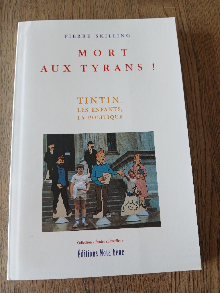 Livre "mort aux tyrans, Tintin, les enfants, la politique", Enlèvement