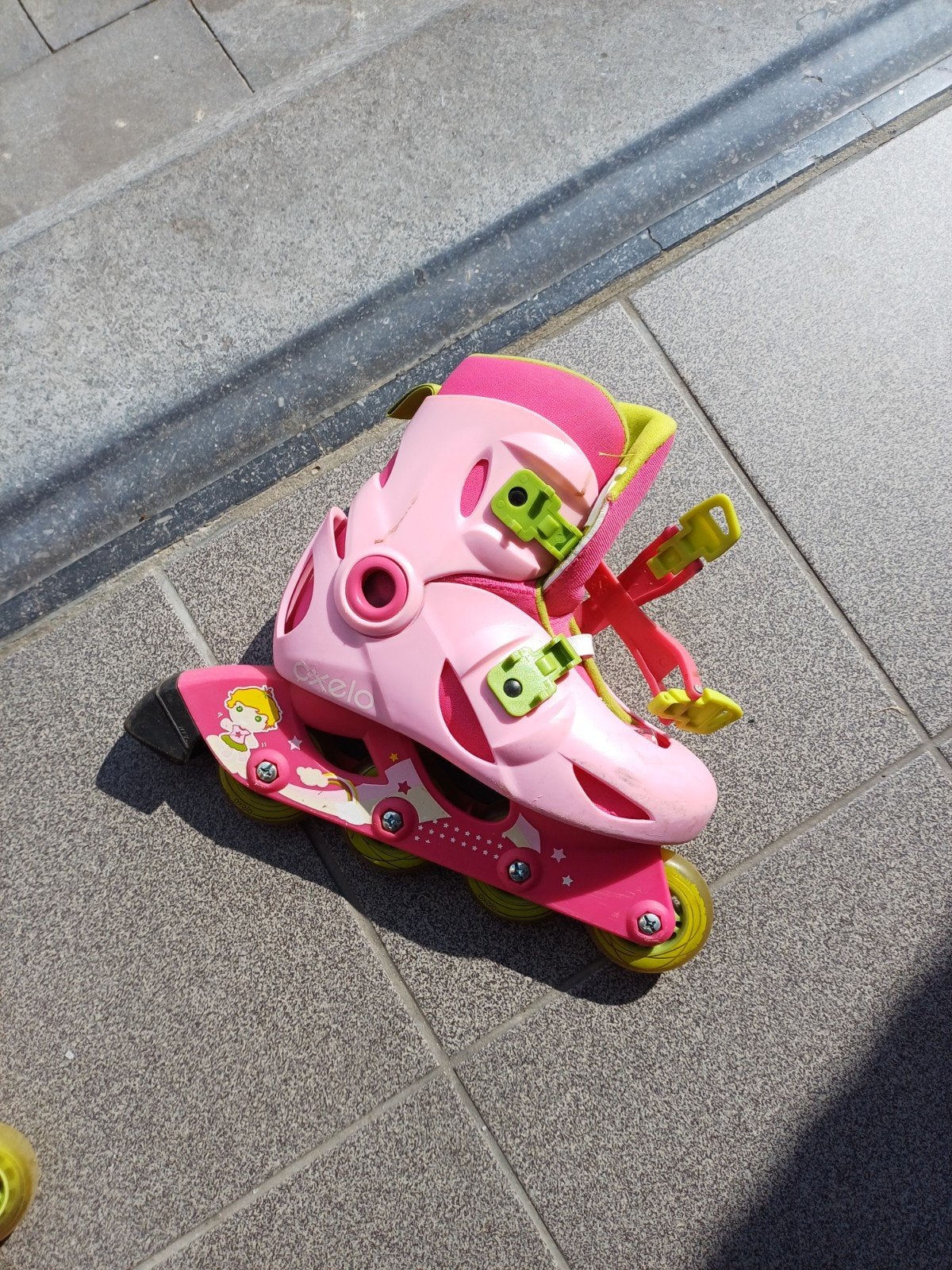 rolschaatsen, Ophalen